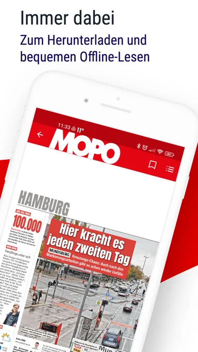 Tangkapan skrin MOPO E-Paper