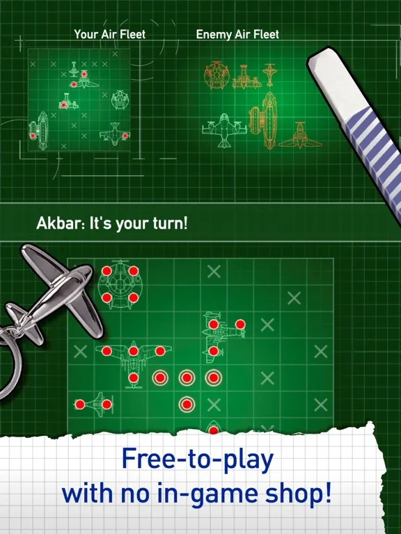 Air Battle: Sea Battle iPad  스크린샷
