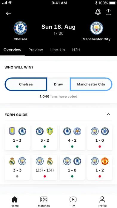 OneFootball - Soccer Scores Ekran Görüntüleri