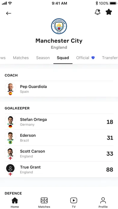 OneFootball - Soccer Scores Ekran Görüntüleri