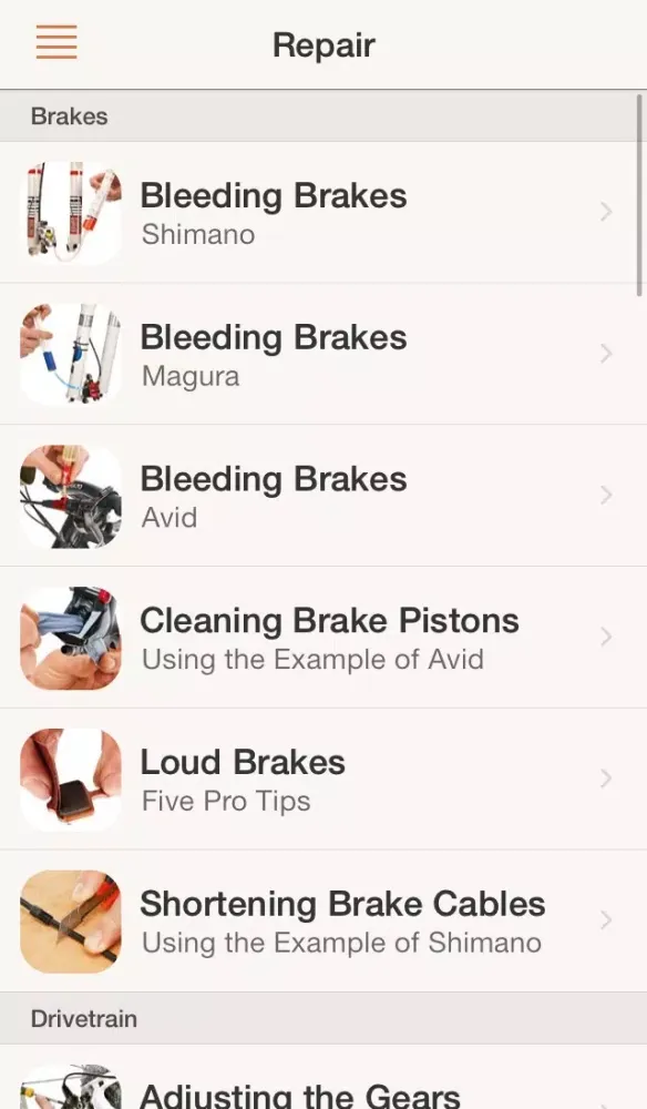 تصاویر Mountain Bike Repair