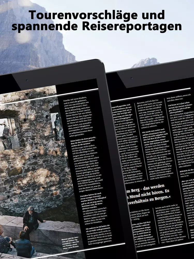 Tangkapan skrin outdoor iPad 