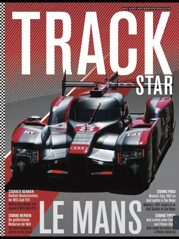 TRACK STAR - Das Audi Motorsport Magazin iPad 应用截图