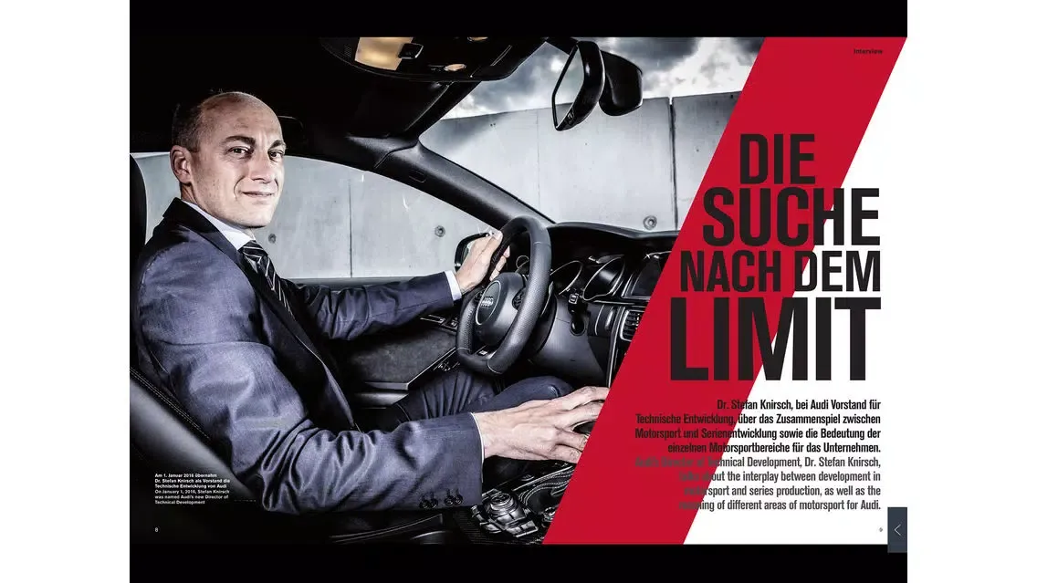 TRACK STAR - Das Audi Motorsport Magazin应用截图