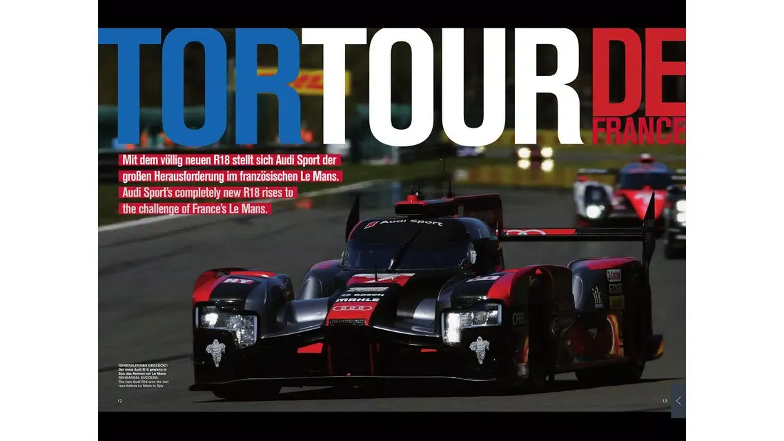 TRACK STAR - Das Audi Motorsport Magazin应用截图