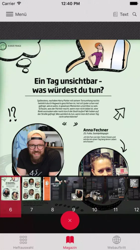 move36 - Das Magazin für dich! سکرین شاٹس
