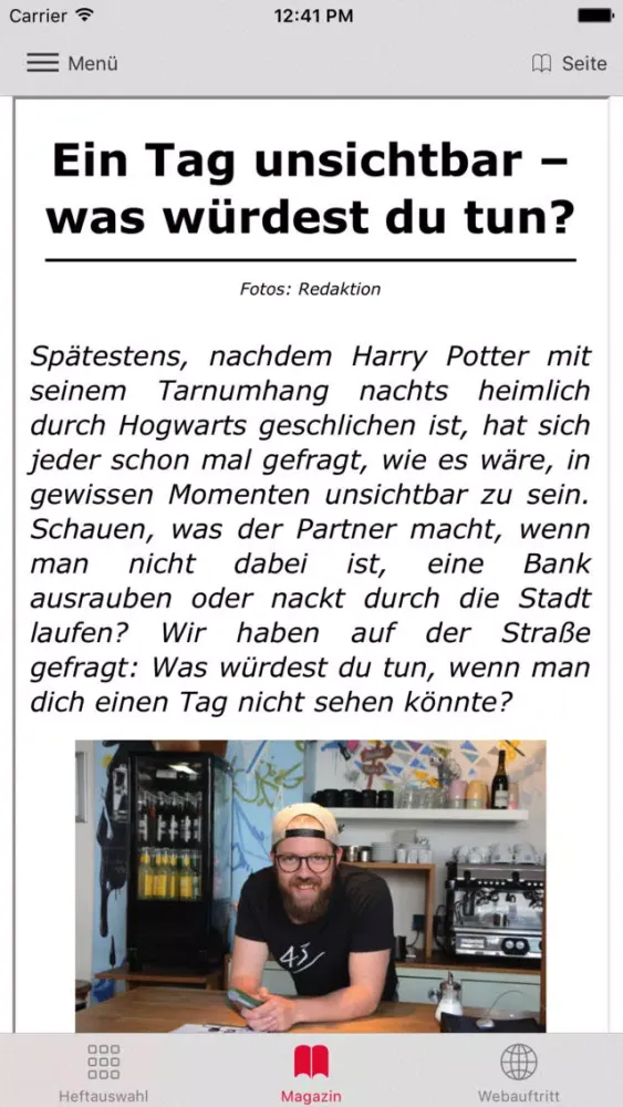 move36 - Das Magazin für dich! سکرین شاٹس