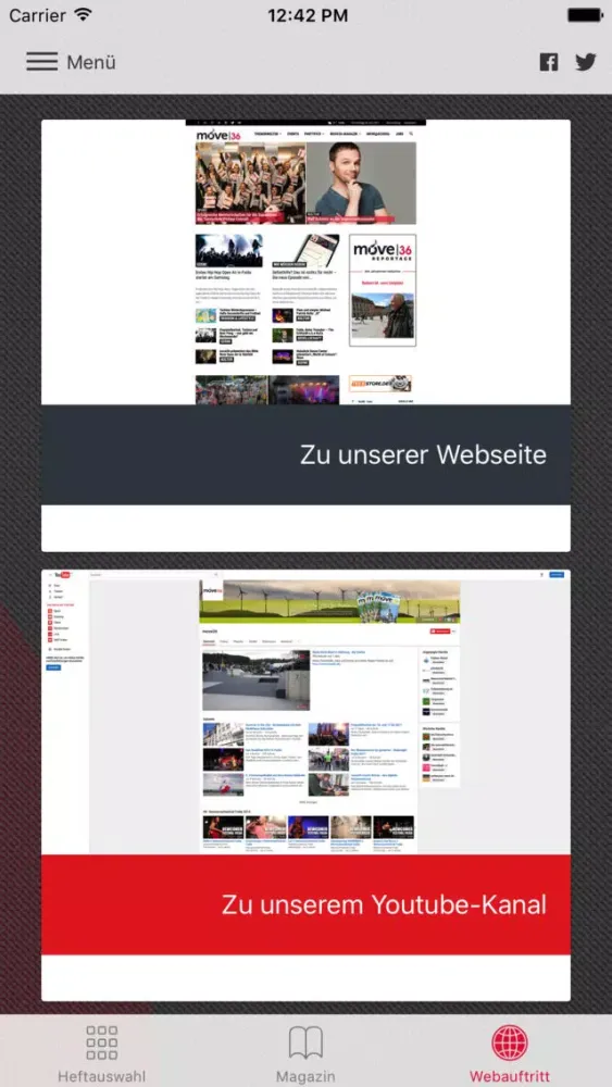 move36 - Das Magazin für dich! سکرین شاٹس