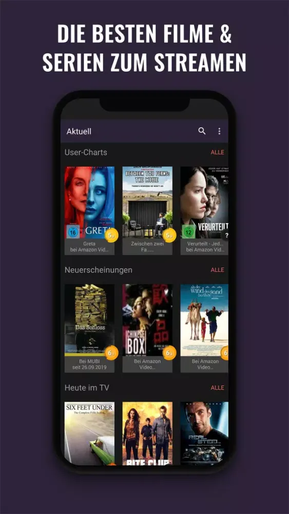 Moviepilot Home: Filme, Serien应用截图