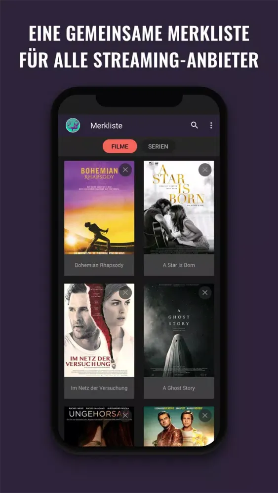 Moviepilot Home: Filme, Serien应用截图