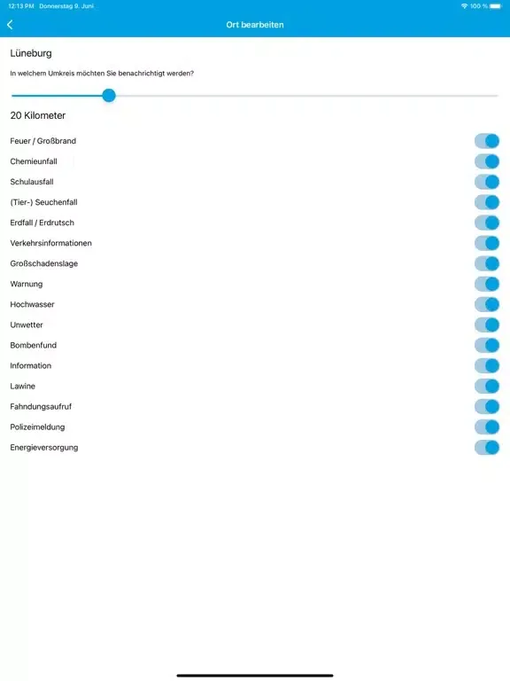 Screenshot di BIWAPP iPad 