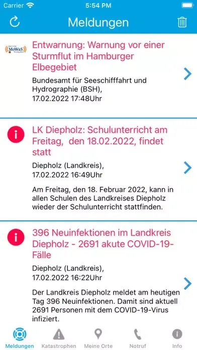 Screenshot di BIWAPP