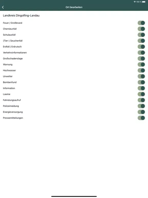 Dingolfing-Landau iPad  스크린샷