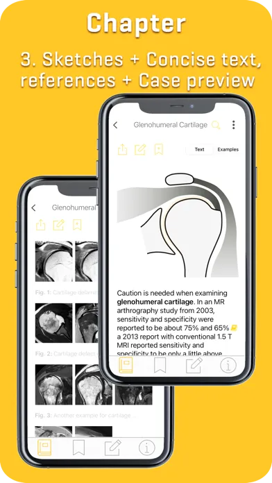 Capturas de tela do MRI-ESSENTIALS: MSK imaging