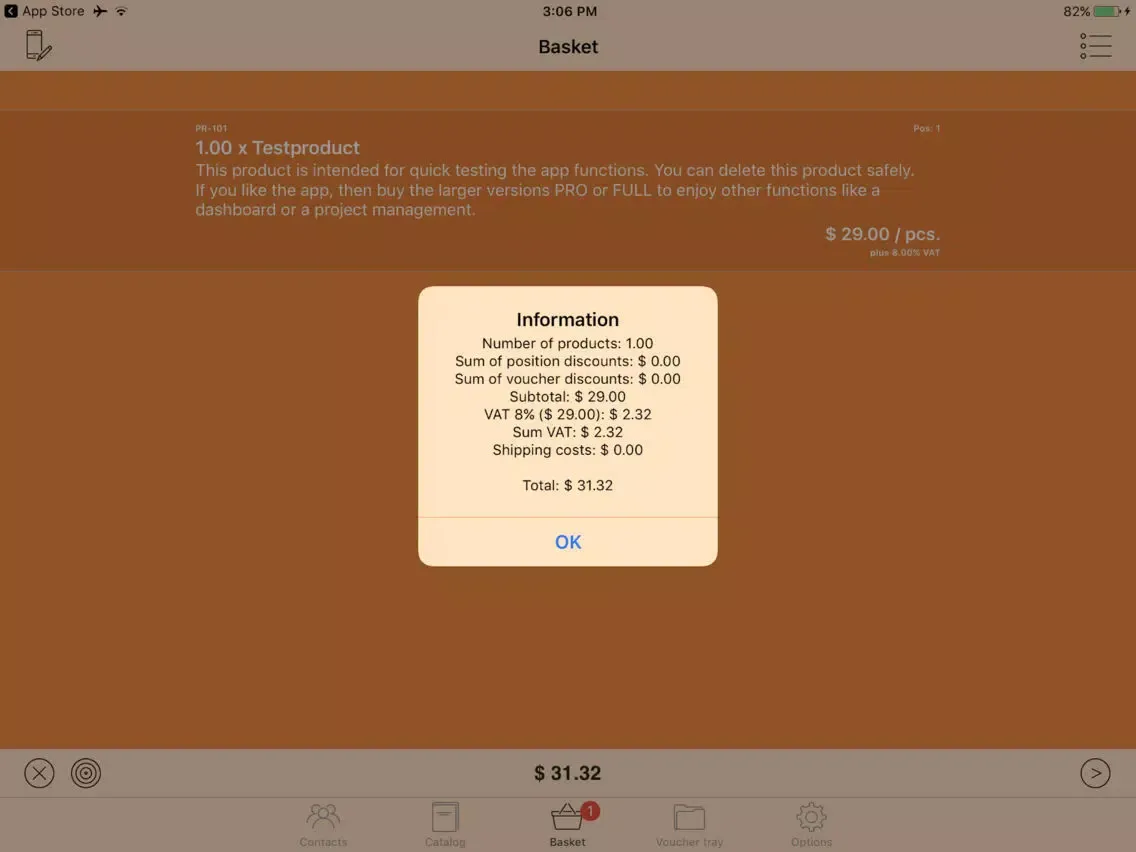 Sales Client Offer Maker iPad 应用截图