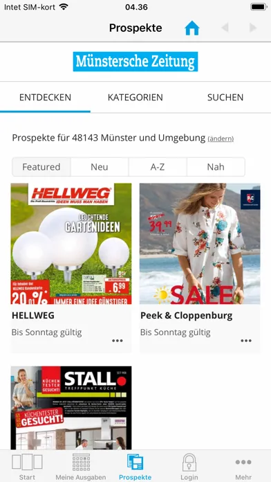 MZ ePaper -Münstersche Zeitung Screenshots