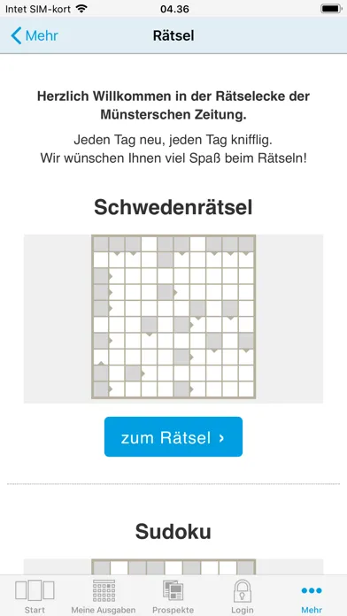 MZ ePaper -Münstersche Zeitung Screenshots