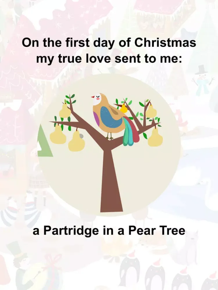 The Twelve Days of Christmas iPad  Screenshots