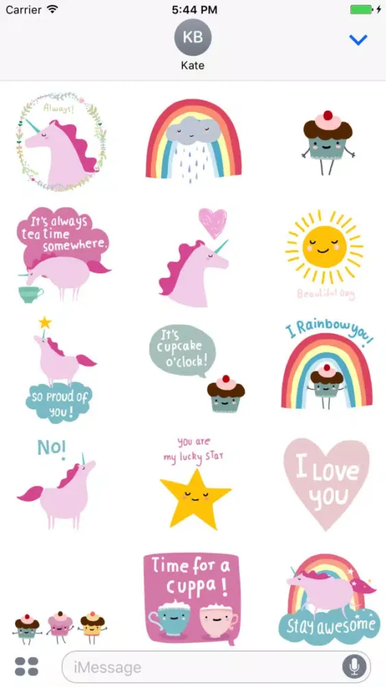 Cupcakes and Unicorns 스크린샷