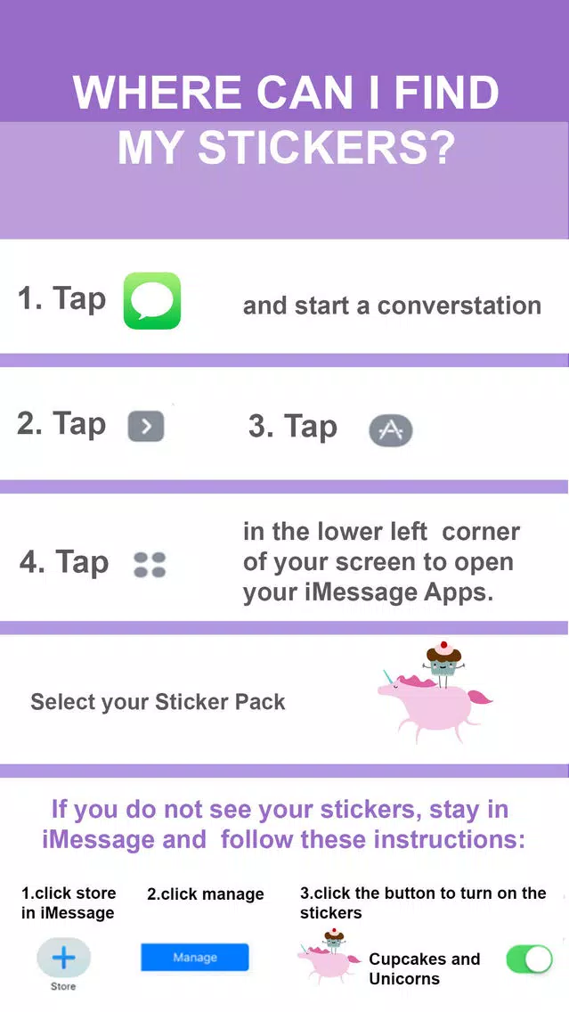 Screenshot di Cupcakes and Unicorns