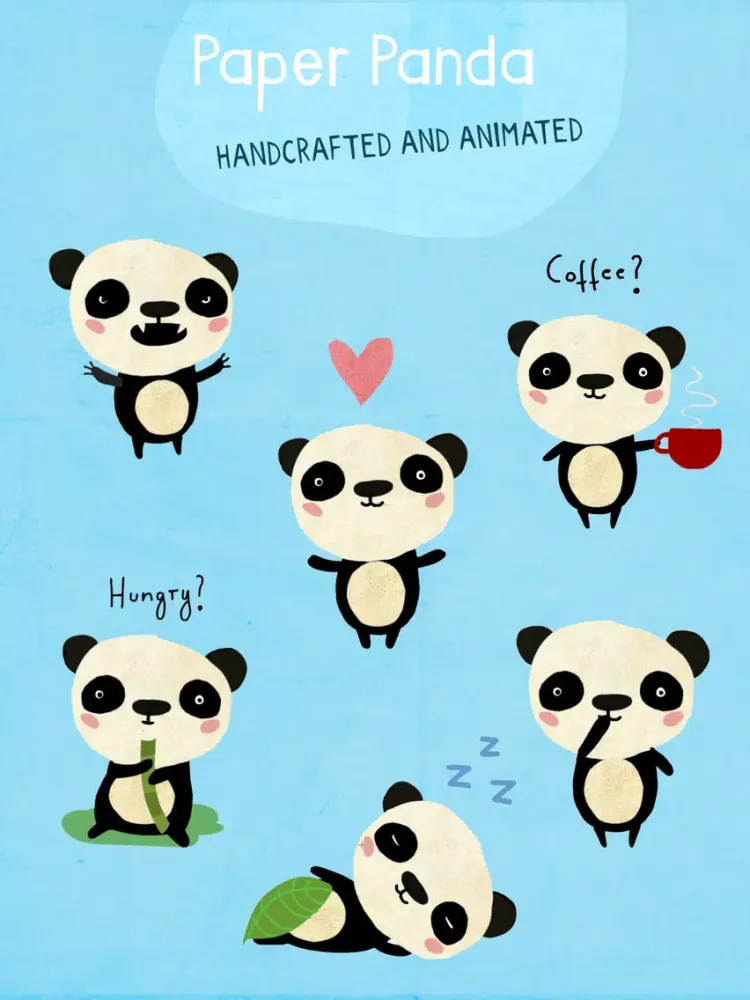 Ảnh chụp màn hình của Paper Panda - Animated iPad 