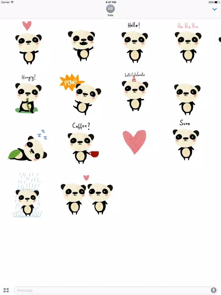 Paper Panda - Animated iPad  스크린샷
