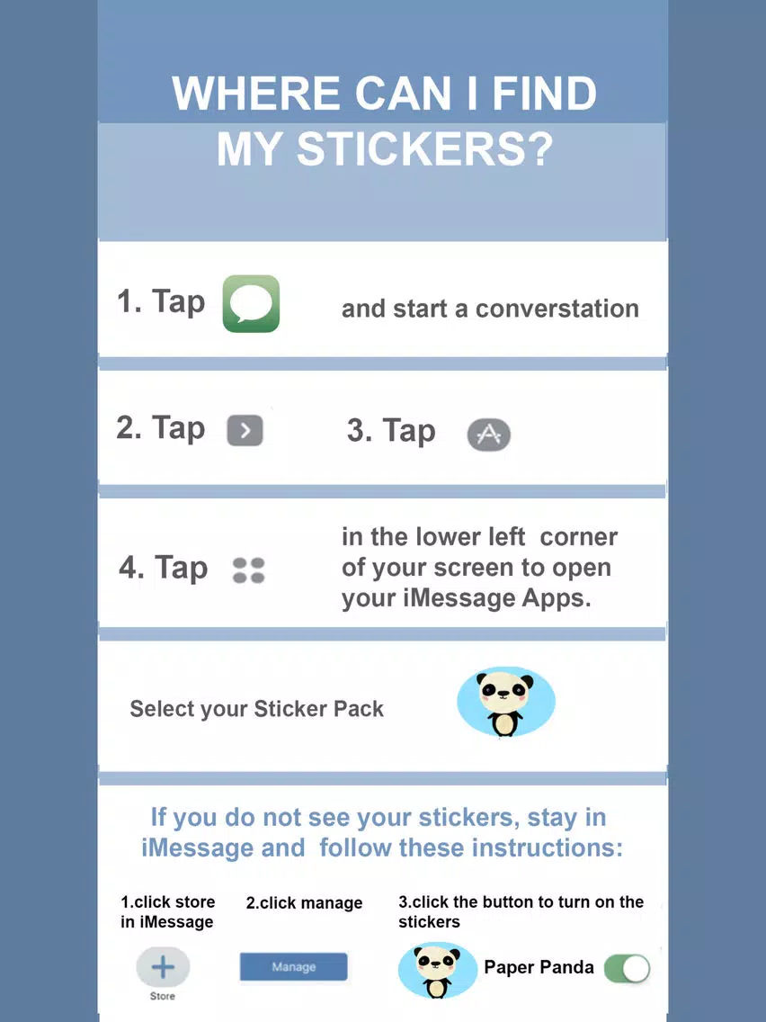 Paper Panda - Animated iPad  스크린샷
