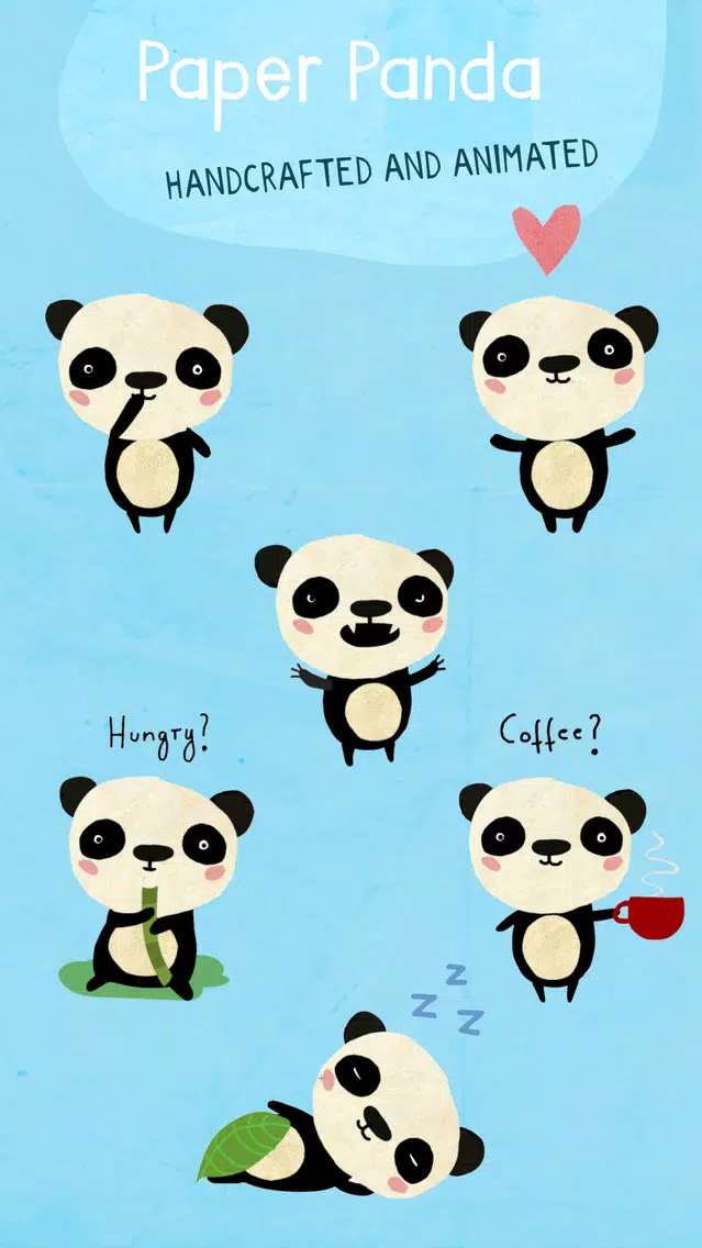 Paper Panda - Animated 스크린샷
