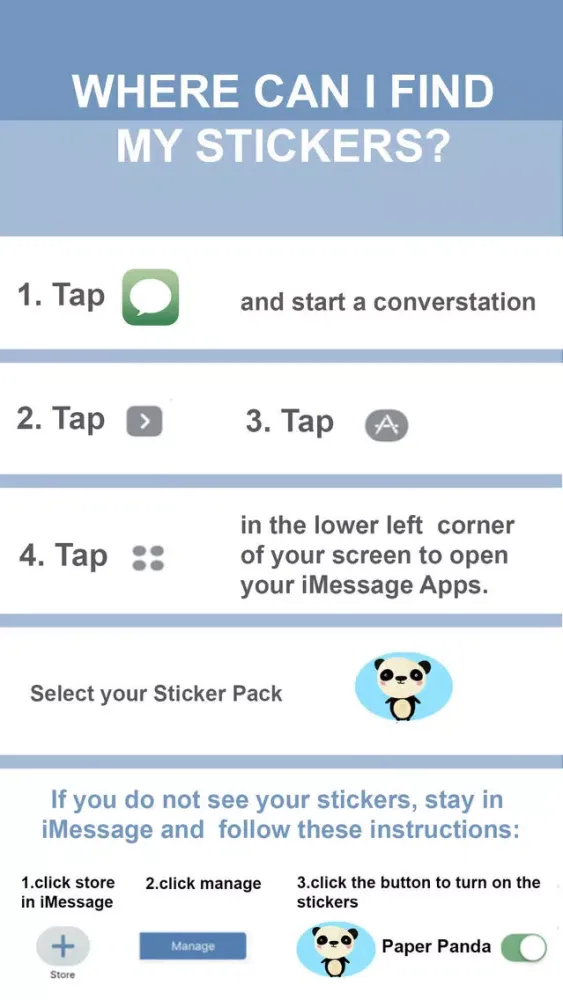Ảnh chụp màn hình của Paper Panda - Animated