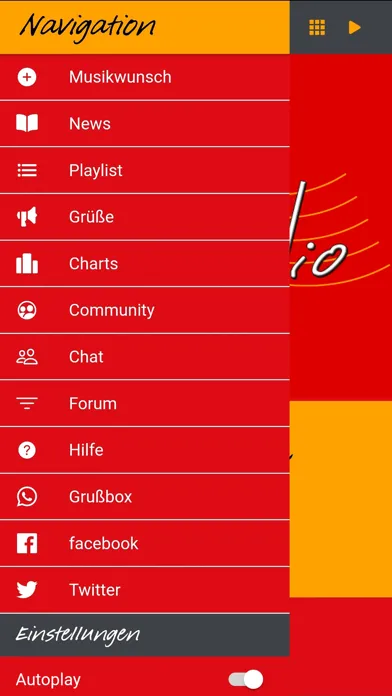 Screenshot di musicalradio