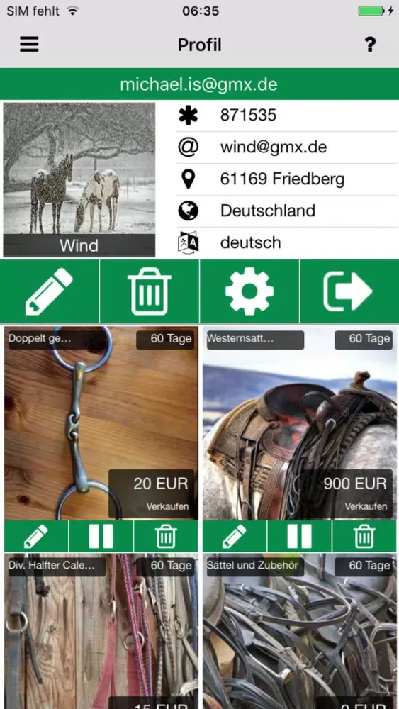 Скриншоты EQUESTRIAN - Reiter-Flohmarkt