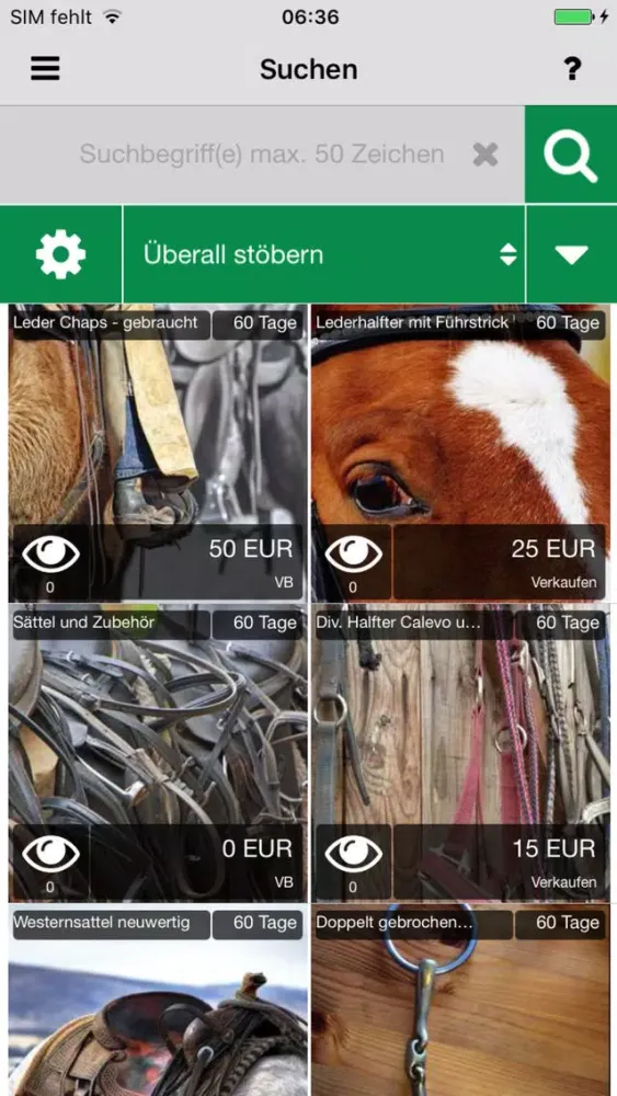 Скриншоты EQUESTRIAN - Reiter-Flohmarkt