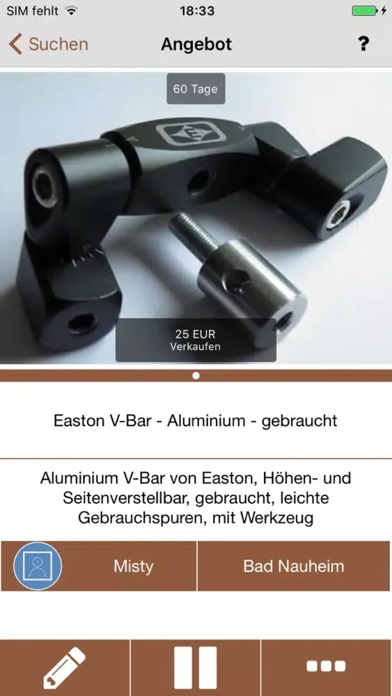 Zrzuty ekranu ARCHERY - Flohmarkt und Servic