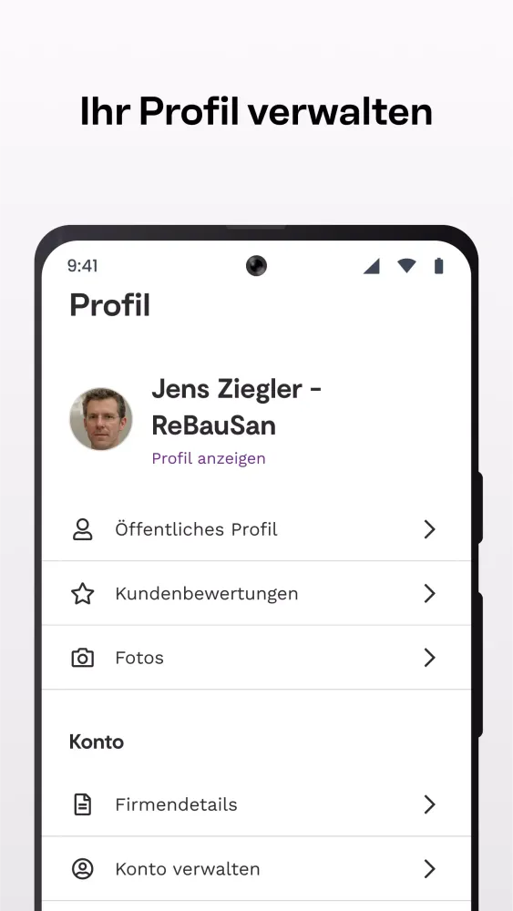MyHammer Auftragssuche سکرین شاٹس
