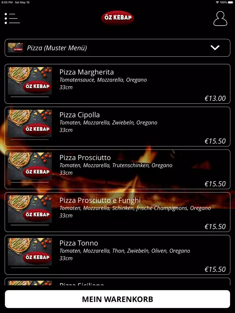 Öz Kebap Berlin iPad 應用截圖