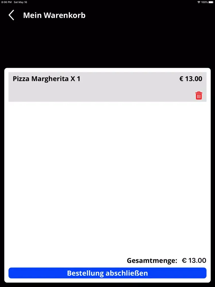 Öz Kebap Berlin iPad 應用截圖