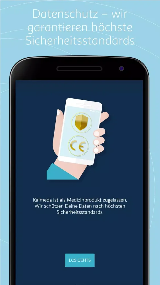 Kalmeda Tinnitus-App Screenshots