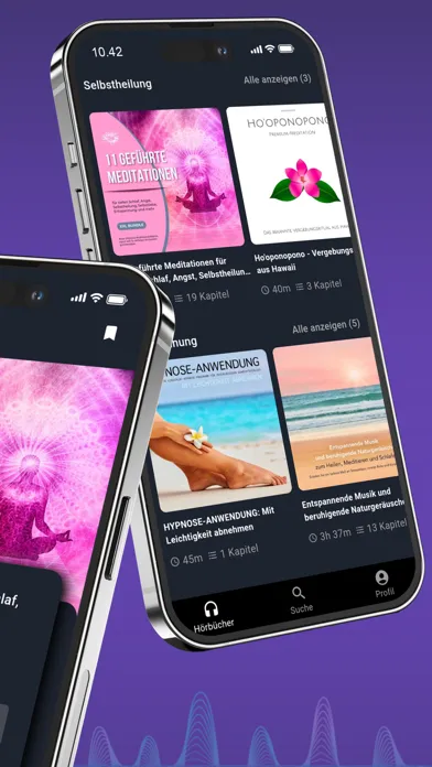 Screenshot di myPeace - listen. heal. relax.