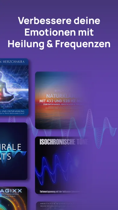Screenshot di myPeace - listen. heal. relax.