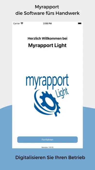 MyrapportLight Screenshots