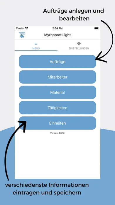 MyrapportLight Screenshots