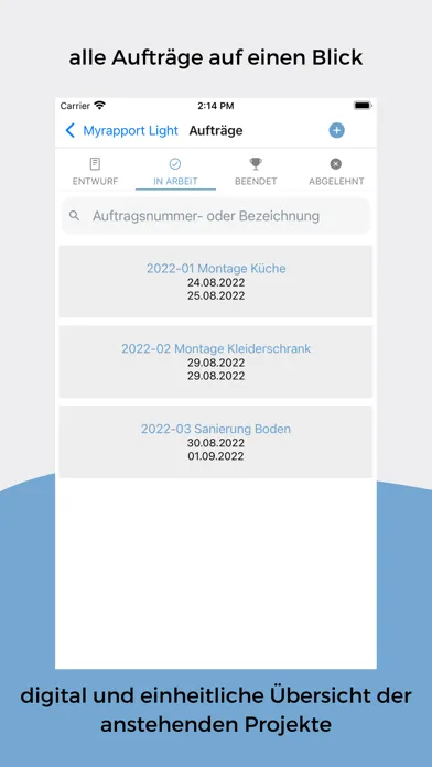 MyrapportLight Screenshots