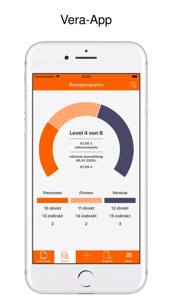 Ảnh chụp màn hình của Vera-App