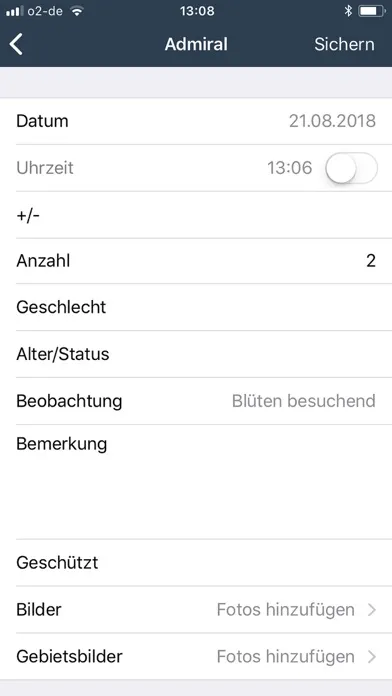 Tangkapan skrin Zeit der Schmetterlinge
