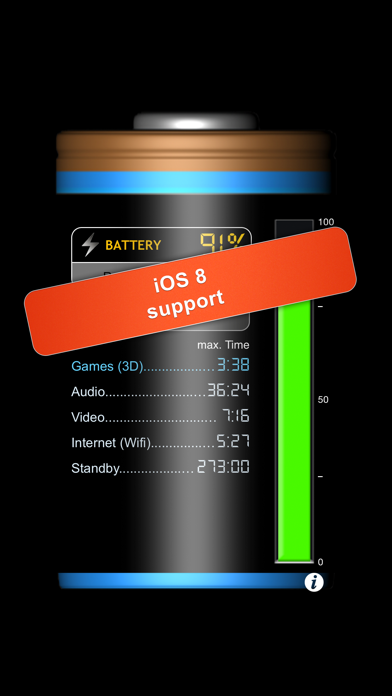 iBattery Pro - Battery status and maintenance 스크린샷