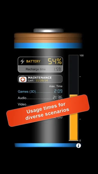 صور iBattery Pro - Battery status and maintenance