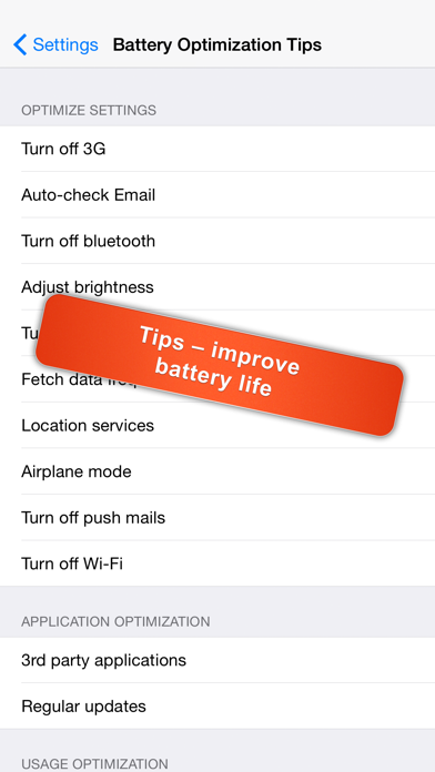 iBattery Pro - Battery status and maintenance 스크린샷