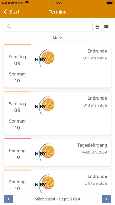 NBV-Basketball Ekran Görüntüleri