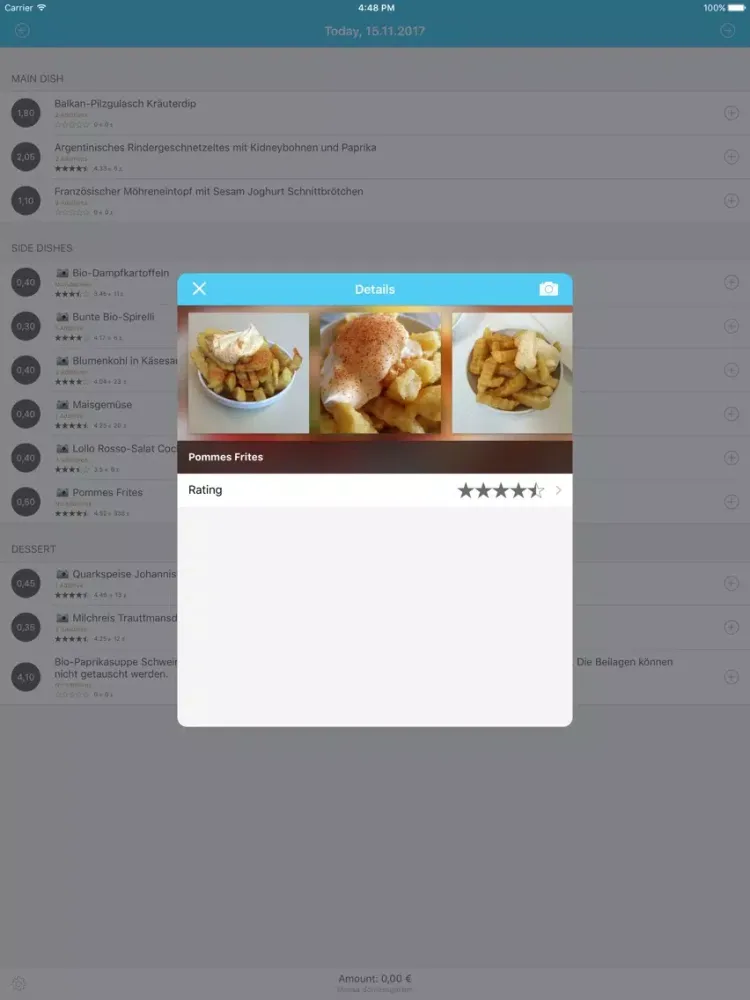 Скриншоты Studentenfutter | Mensa-App iPad 