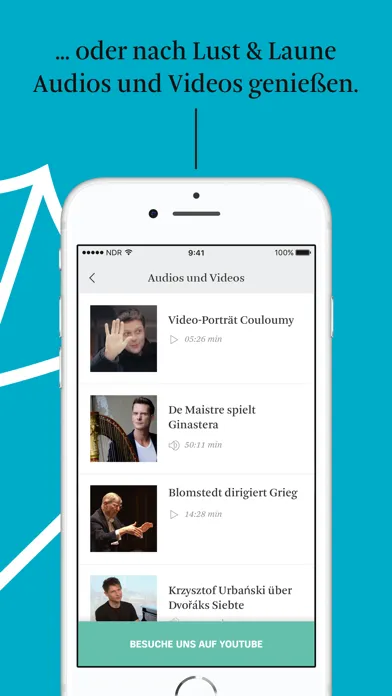 Скриншоты NDR Elbphilharmonie Orchester